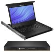 Avocent lokalna konsola LCD Rack 19” LCD, z 8 portowym switchem KVM IP i 8 kablami  LRA185KMM8D-001 - 3