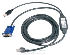 Vertiv Avocent kabel zintegrowany USBIAC2-10 USB VGA CAT5 3 metry